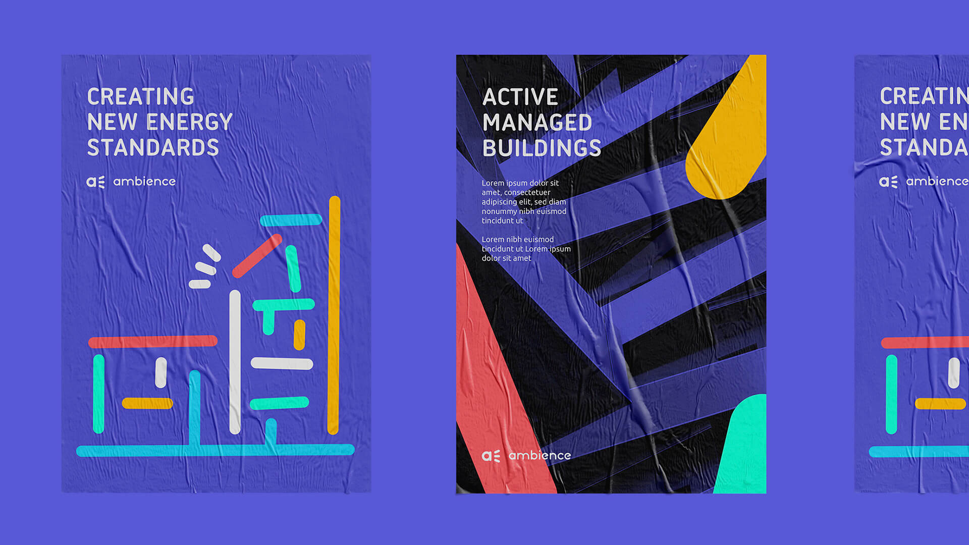 Design posters made for ambience